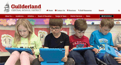 Desktop Screenshot of guilderlandschools.org
